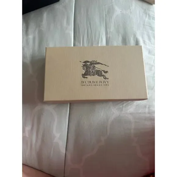 Burberry Long Black Continental Wallet